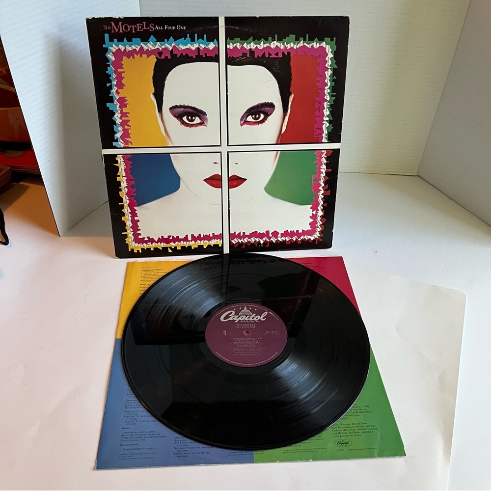 The Motels “All Four One” vinyl album 1982